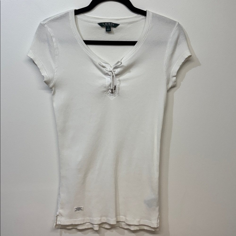 LAUREN RALPH LAUREN White Tee